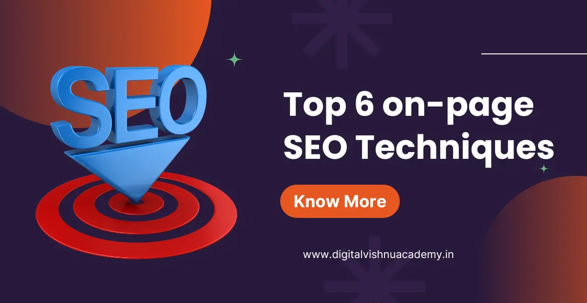 Top 6 on-page SEO techniques